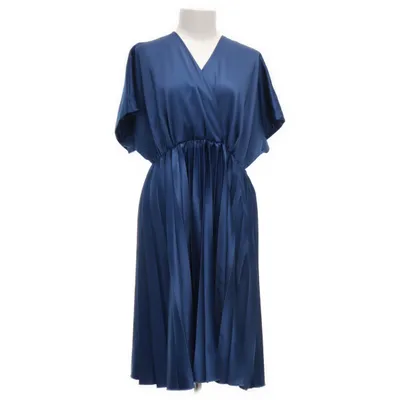 Jurk (Blauw) van Closet London Katoen, Polyester