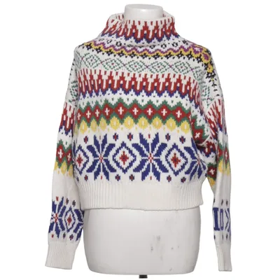 Sweater (White, Multicolored) from Polo Ralph Lauren Cotton, Nylon, Wool