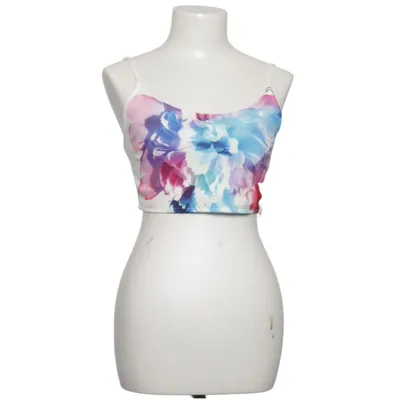 Crop Top (Weiß, Blau, Pink) von Morning Mist