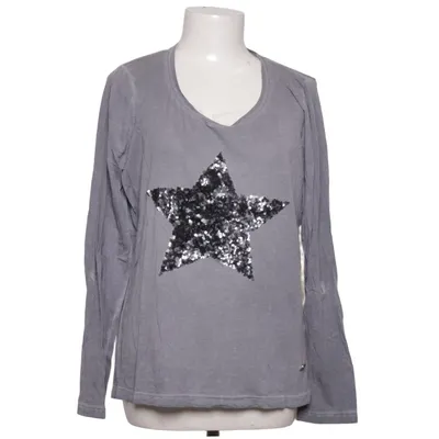 T-shirt à manches longues (Gris) de Magnum Coton, Modal