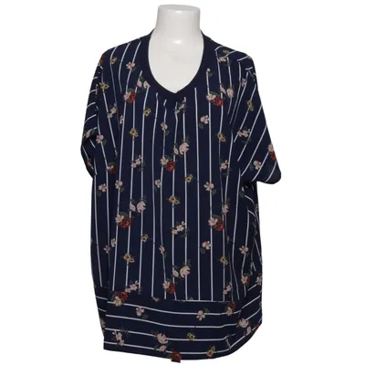Top (Blue, Multicolored) from Fiora Blue Elastane, Polyester