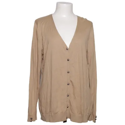 Cardigan (Beige) fra Alessa W Collection Bomuld, Viscose