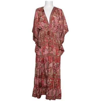 Maxi dress (Red, Multicolored) from Tunique Silk