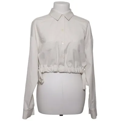 Shirt (White) from Zara Elastane, Polyester, Viscose