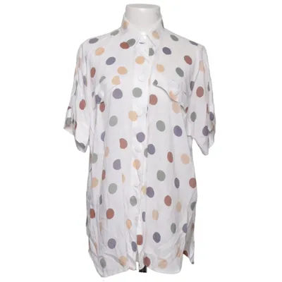 Short sleeve shirt (White, Multicolored) from Tru Viscose