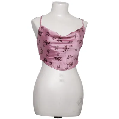 Top (Pink, Multicolored) from Garage Polyester