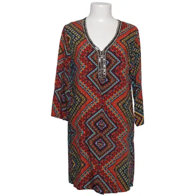 Jurk (Rood, Meerkleurig) van Miss Sara Viscose