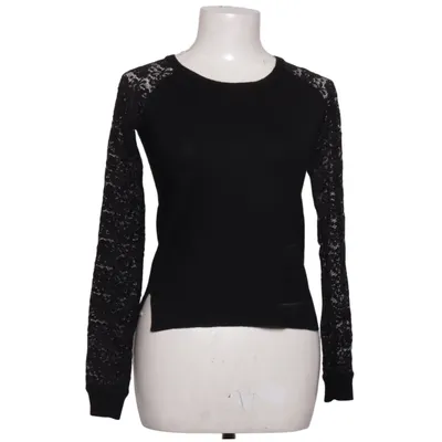 Strickpullover (Schwarz) von Gerard Darel Merinowolle, Polyamid, Polyester