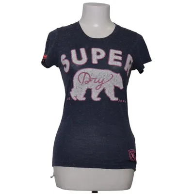 T-shirt (Blue) from Superdry Cotton, Polyester