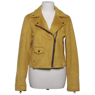 Biker jacket (Yellow) from Clockhouse Elastane, Polyester