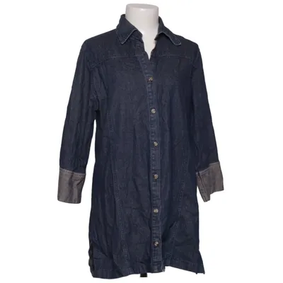 Denim jurk (Blauw) van Support Katoen