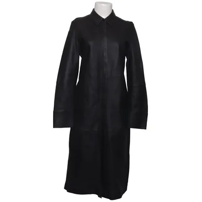 Leather coat (Black) from COS