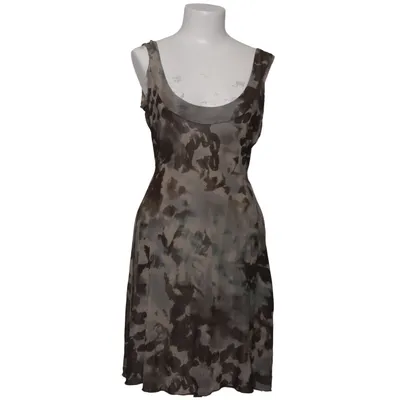 Dress (Brown, Blue, Beige) from Transfer Elastane, Viscose