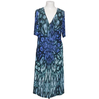 Omlottklänning (Blå, Svart, Flerfärgad) från Blacky Dress Elastan, Viskos