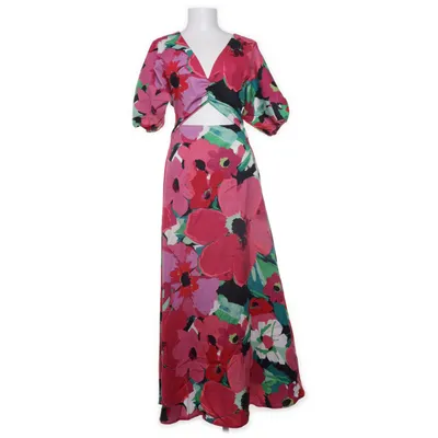 Klänning (Rosa, Grön, Flerfärgad) från Reserved Bomull, Elastan