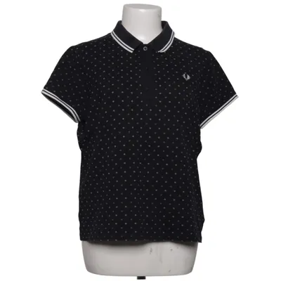Polo shirt (Black, White) from Fred Perry Cotton, Elastane