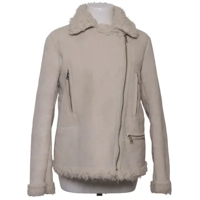 Shearlingjacka (Beige) från Zara Basic Outerwear Polyester