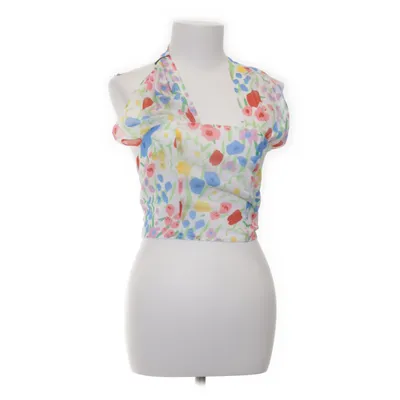 Halter neck top (Multicolored) from With Jéan Polyester