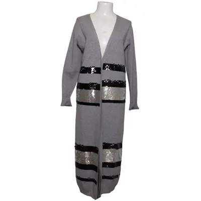 Cardigan (Grijs, Zwart, Zilver) van Mangano Polybutyleen, Viscose