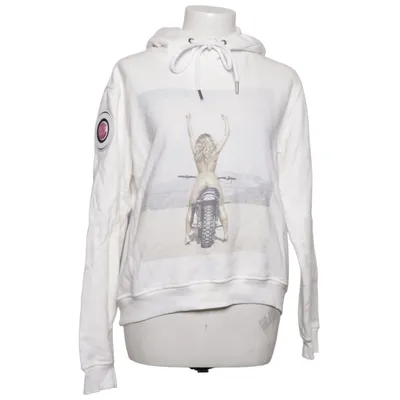 Sweat à capuche (Blanc) de 1921 Coton