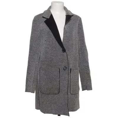 Manteau (Gris) de Zelante Polyester, Viscose