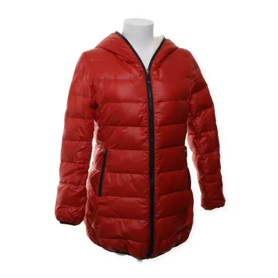 Dunfrakke (Rød) fra Danwear Fjer, Polyester
