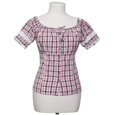 Chemisier Dirndl (Rose, Marron, Blanc) de Fuchs Trachtenmoden