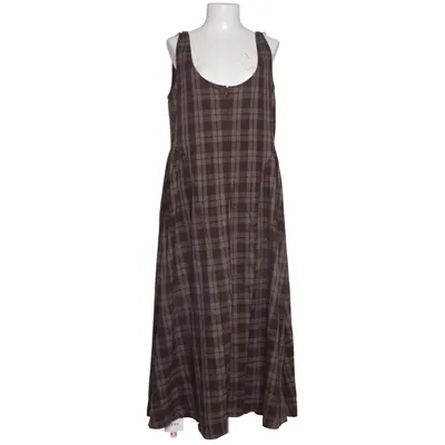 Robe longue (Marron, Beige) de Cider Élasthane, Polyester, Viscose