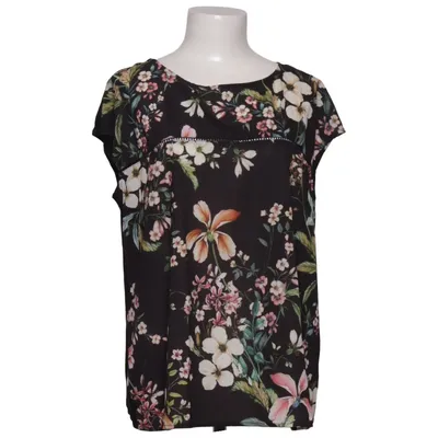 Top (Schwarz, Mehrfarbig) von Anna Field Curvy Elasthan, Polyester, Viskose
