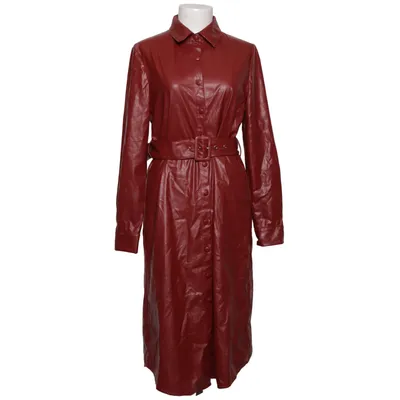 Trenchcoat (Röd) från Simplee Polyester, Polyuretan