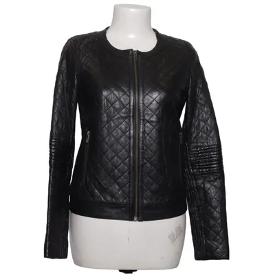 Veste en cuir (Noir) de The Kooples Cuir, Polyester