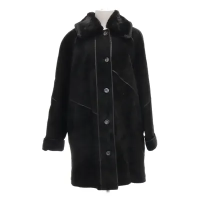 Veste en peau de mouton retournée (Noir) de Fabiani Cuir, Polyester