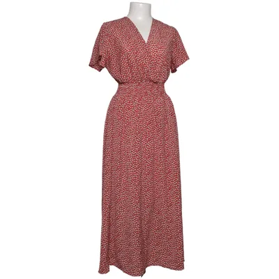 Wrap dress (Red, White) from In April 1986 Polyester, Viscose