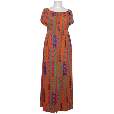 Maxikleid (Orange, Mehrfarbig) von Sigma Elasthan, Polyester, Viskose