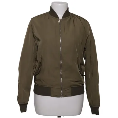 Bomber jacket (Green) from Bershka Premium Outerwear Polyester