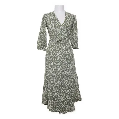 Robe portefeuille (Vert, Blanc) de Kauf Dich Glücklich Viscose