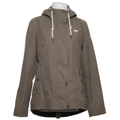 Rain jacket (Beige) from Schmuddelwedda Cotton, Polyamide, Polyester, Polyurethane