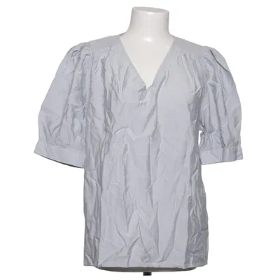 Top (Blå, Hvid) fra Fransa Polyamid, Viscose