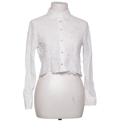 Blouse (White) from Zara Polyester
