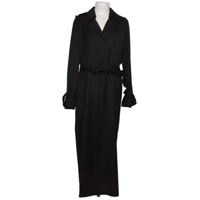 Trench coat (Black) from Twin Set Simona Barbieri Elastane, Polyester, Viscose