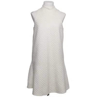 Jurk met col (Wit) van Abercrombie & Fitch Katoen, Elastaan, Polyester