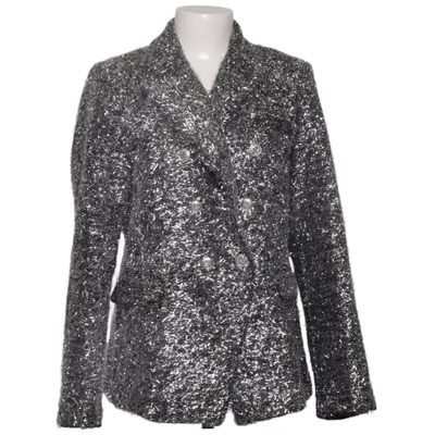 Blazer (Schwarz, Silber) von Attentif Polyester