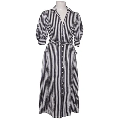Shirt dress (Blue, Multicolored) from H&M Modern Classic Cotton