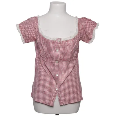 Dirndl blouse (Rood, Wit) Katoen