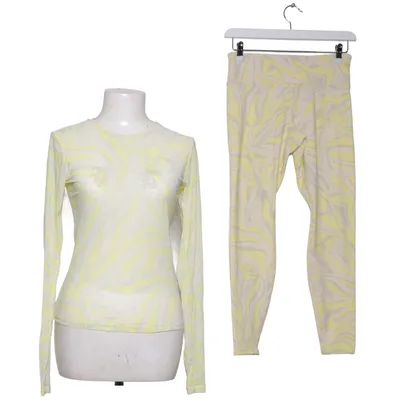 Træningssæt (Gul, Hvid) fra H&M Sport Elastan, Polyester