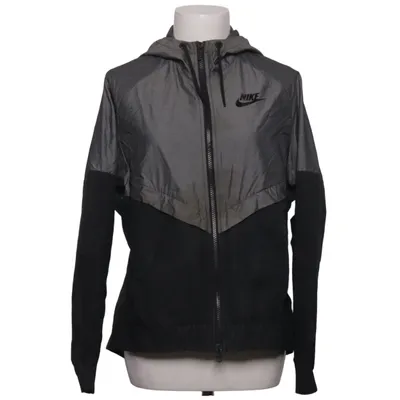 Træningsjakke (Sort, Grøn) fra Nike Polyamid, Polyester