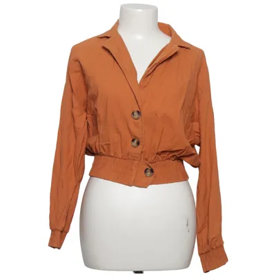 Jacke (Orange) von Crep Baumwolle