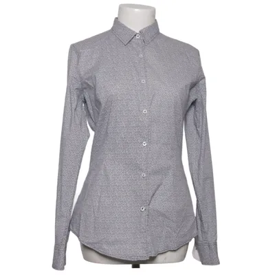 Chemise (Gris, Blanc) de Ganesh Coton, Élasthane