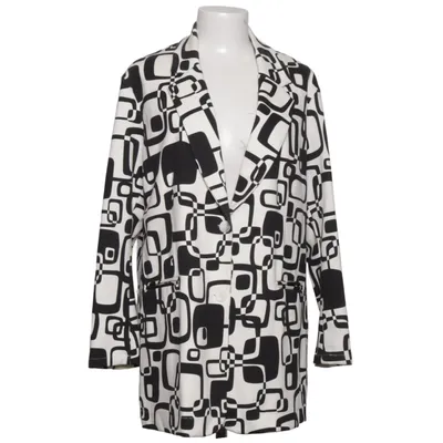 Blazer (Zwart, Wit) van ESViViD Elastaan, Polyamide, Viscose