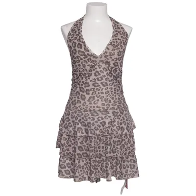 Halterneckklänning (Beige, Svart, Flerfärgad) från Romwe